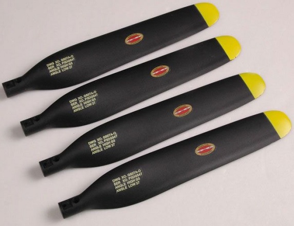 FMS Propeller 17x10 4-Blade 1700mm F4U